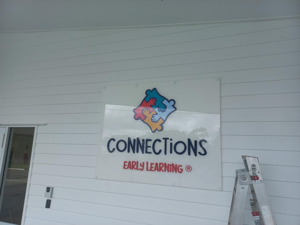 Connections Front Signage