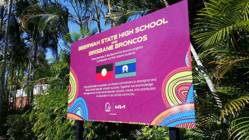 Beerwah SHS & Brisbane Broncos Signage
