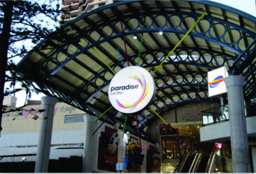 Paradise Centre Rebranding and Wayfinding Signage