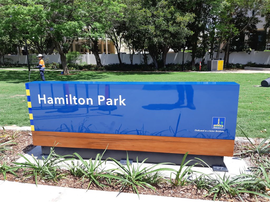 Hamilton Park Signage