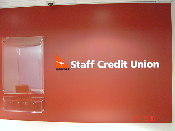 QUANTAS Office Signage