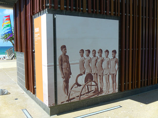 Surfers Paradise Beach Signage