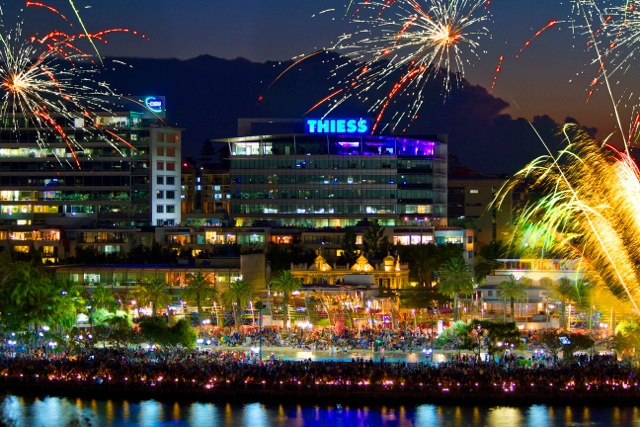 Thiess Illuminated Building Signage
