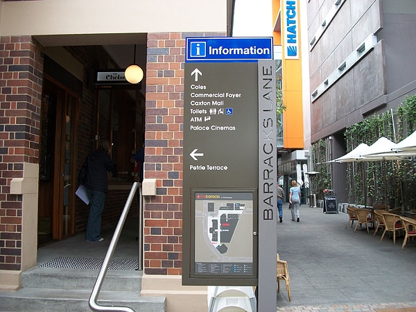 Barracks Lane Wayfinding Signage