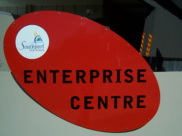 Southport High School Enterprise Centre Signage